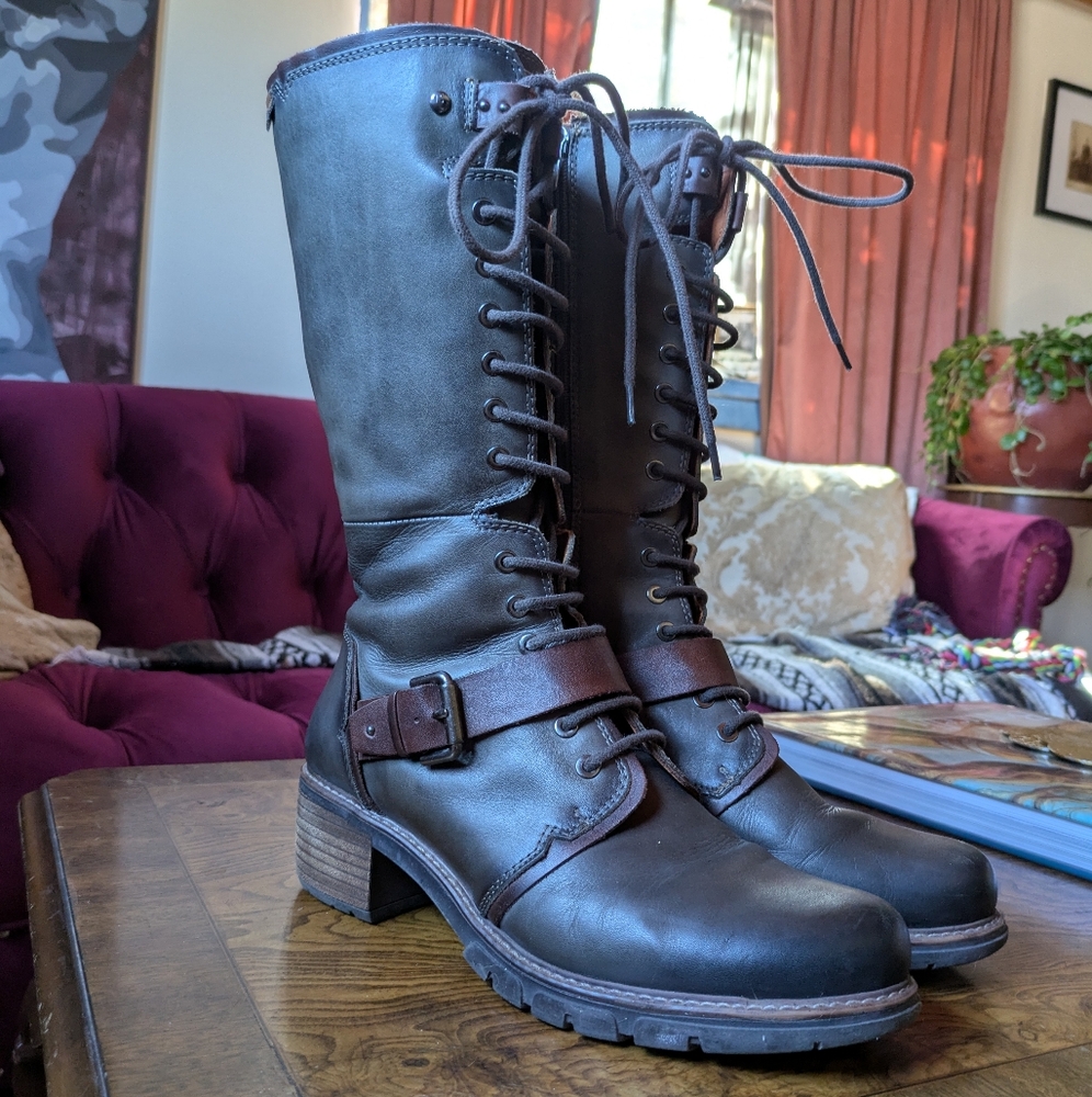 Pikolinos Combat Boots (San Sebastian Footbed)